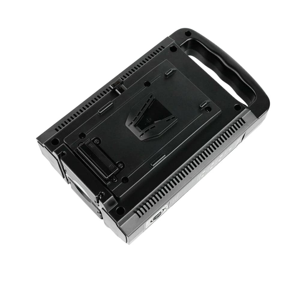Trade-Shop V-Mount Li-Ion Akku Dual-Ladegerät inkl. Ladekabel Eurostecker für Sony BP-95WS BP-150WS BP-190WS BP-230W BP-285W BP-300W BP-L80S BP-L40A