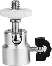 Mini Ballhead Tripod Mini Ball Head Tripod Mount Head-Metal Ballhead 360A with 1 4 Screw Mount Stand for DSLR Camera Camcorder Silver Mini Ballhead Tripod Mini Ball Head Tripod Mount Head-Metal Ballhead 360A with 1 4 Screw Mount Stand for DSLR Camera Camcorder Silver