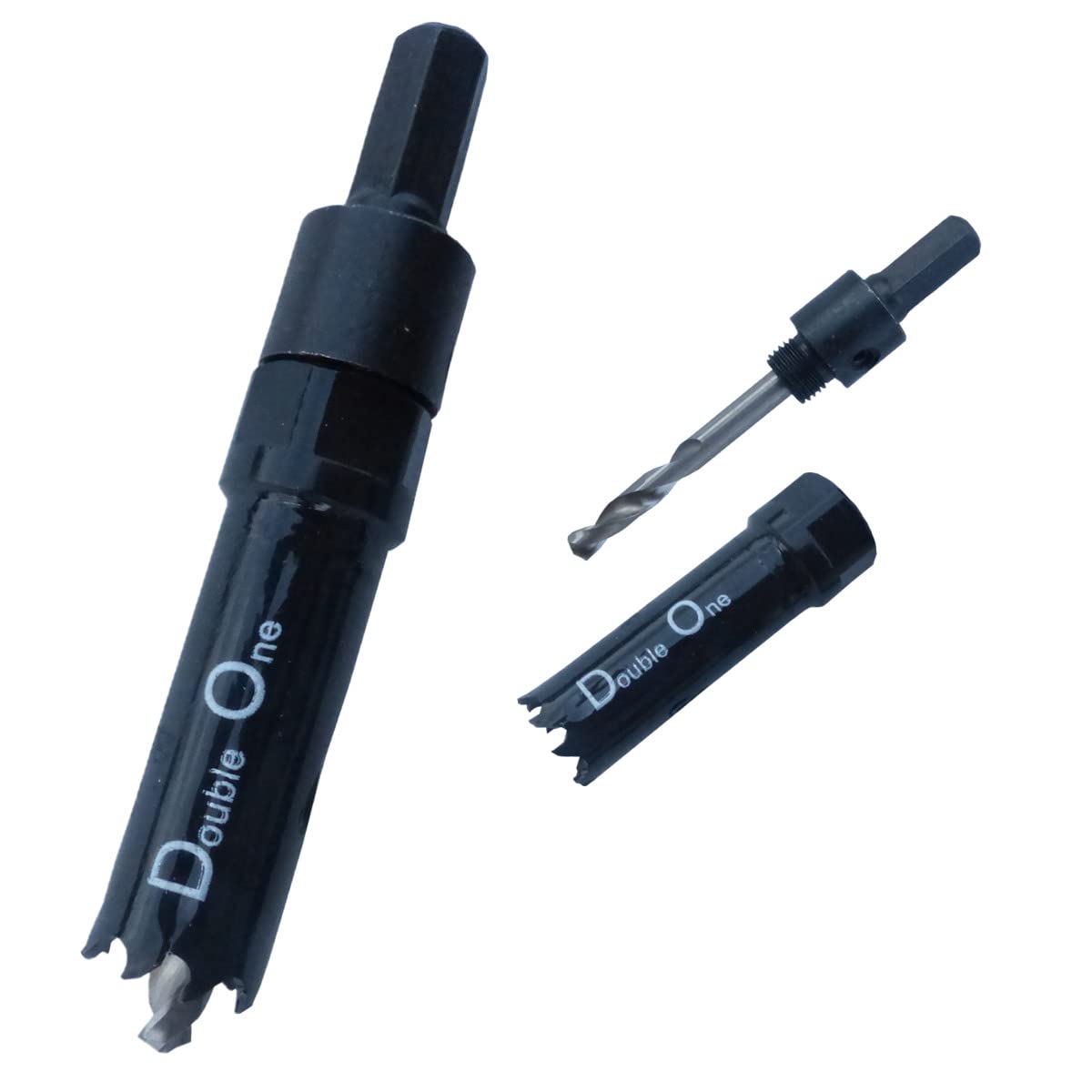 Broca de corona Ø17 mm HSS-Bi-Metall Broca de lata, corona de perforación circular con adaptador de Bohrfux.