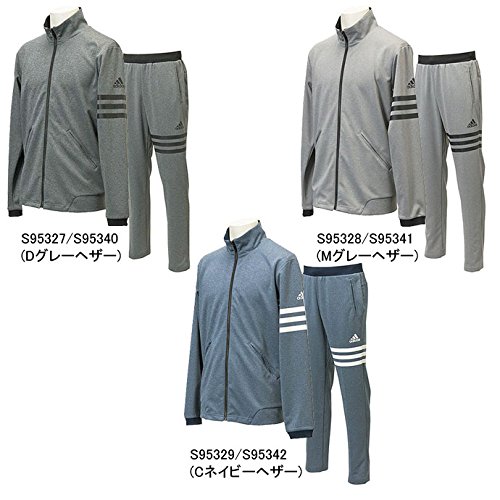Amazon.co.jp: アディダス(adidas) メンズ 杢 ジャージ 上下 セット