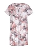 CALIDA Cosy Flowers Sleepshirt Kurzarm, Länge 90cm Damen