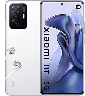 Xiaomi 11T 5G - Smartphone 128GB, 8GB RAM, Dual Sim, Moonlight White