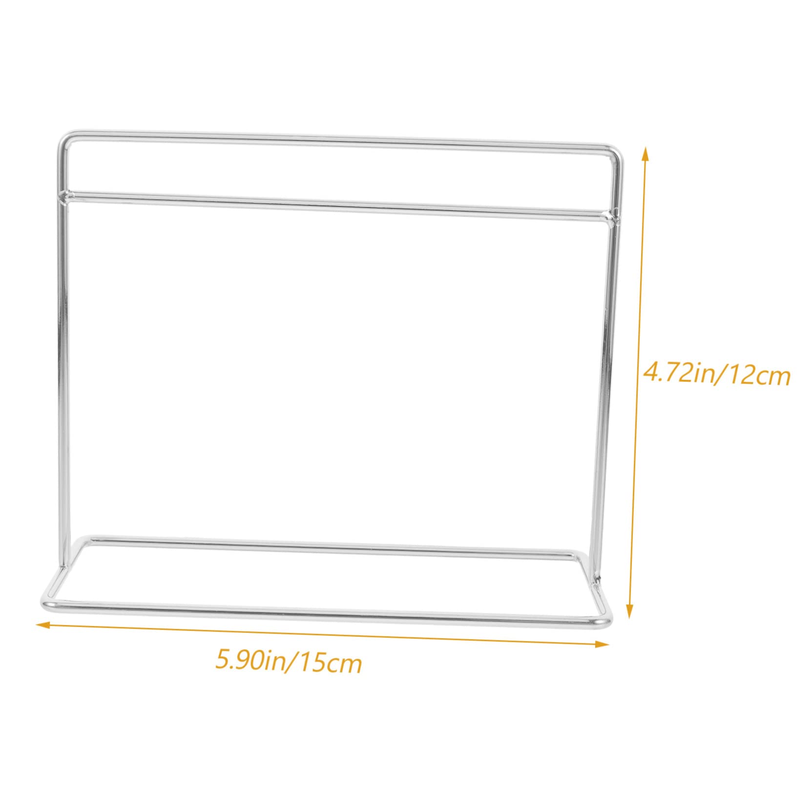 SUPVOX Decorative Mini Hangers Set for Dolls Iron Dress Rack Doll Storage Rack