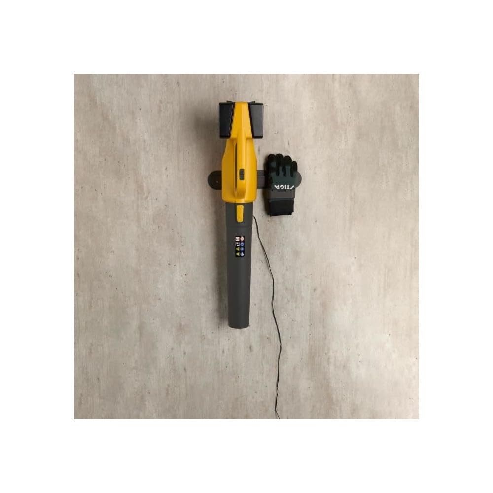 Sopladores de batería STIGA BL 300e Kit - Baterías 2x20V, Control de 2 velocidades, Velocidad máxima del Aire de 42 m/s, diseño ergonómico, Carga a Bordo y Estuche de Pared
