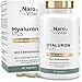 Hyaluronsäure Kapseln - 500 mg - Anti-Aging, Haut & Gelenke - 90 Kapseln - 500-700 kDa, Vitamin B2, Zink, Selen & Vitamin C - 3 Monatsvorrat - Vegan - Hyaluron Plus