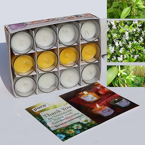 77% OFF - Pure Source India Pack of 12 Votive Scented Candles, Now ₹281 (MRP ₹1199)