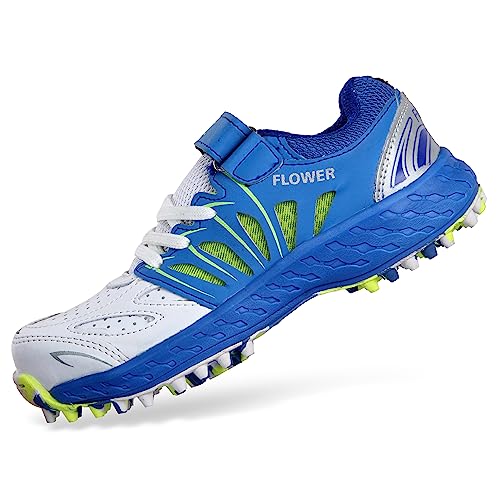 Image of FEROC Flower Rubber Sole Kids Cricket Shoes