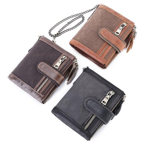 Wallet Men's Multi-card Money Clip Brush Splice Layer Wallet(white-Patch five-pointed star4)4