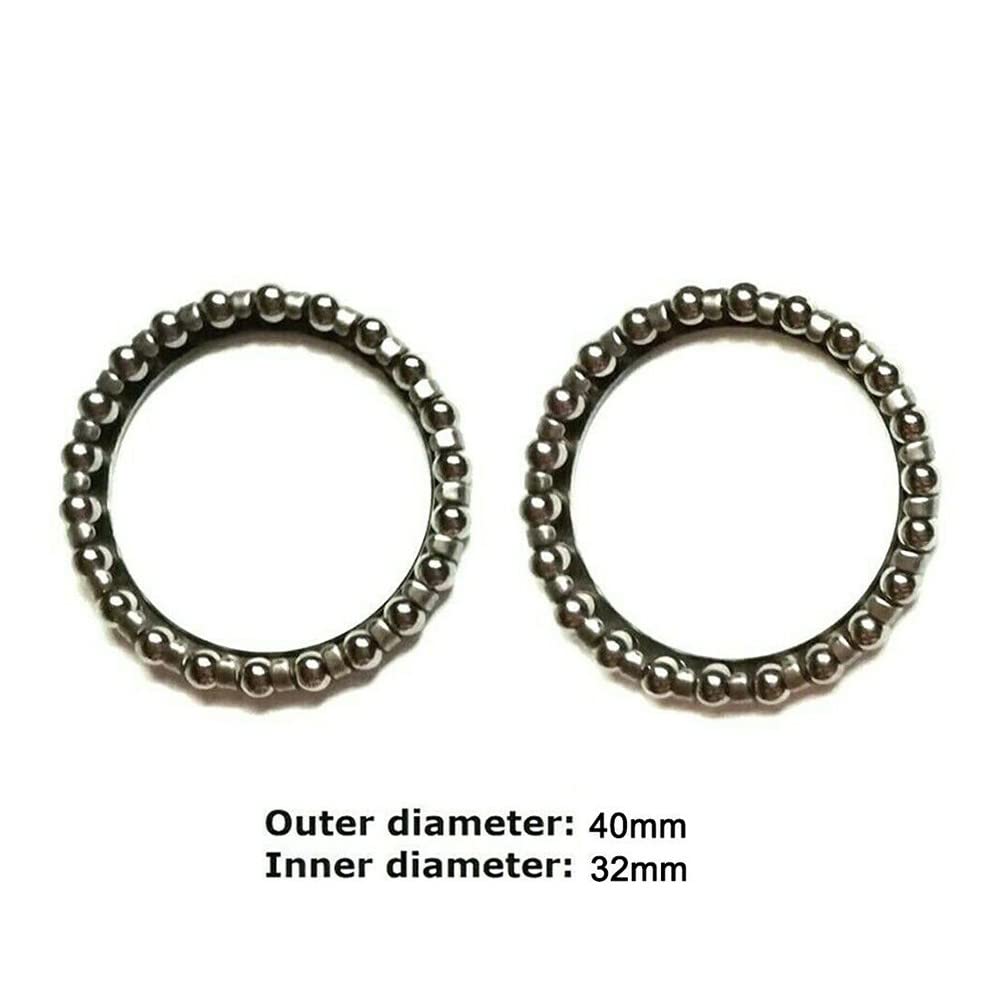 4 Cuscinetti A Sfera Per Bici OQKAHIV - Diametro Esterno 40mm, Interno 32mm, Per Pedivelle E Mountain Bike