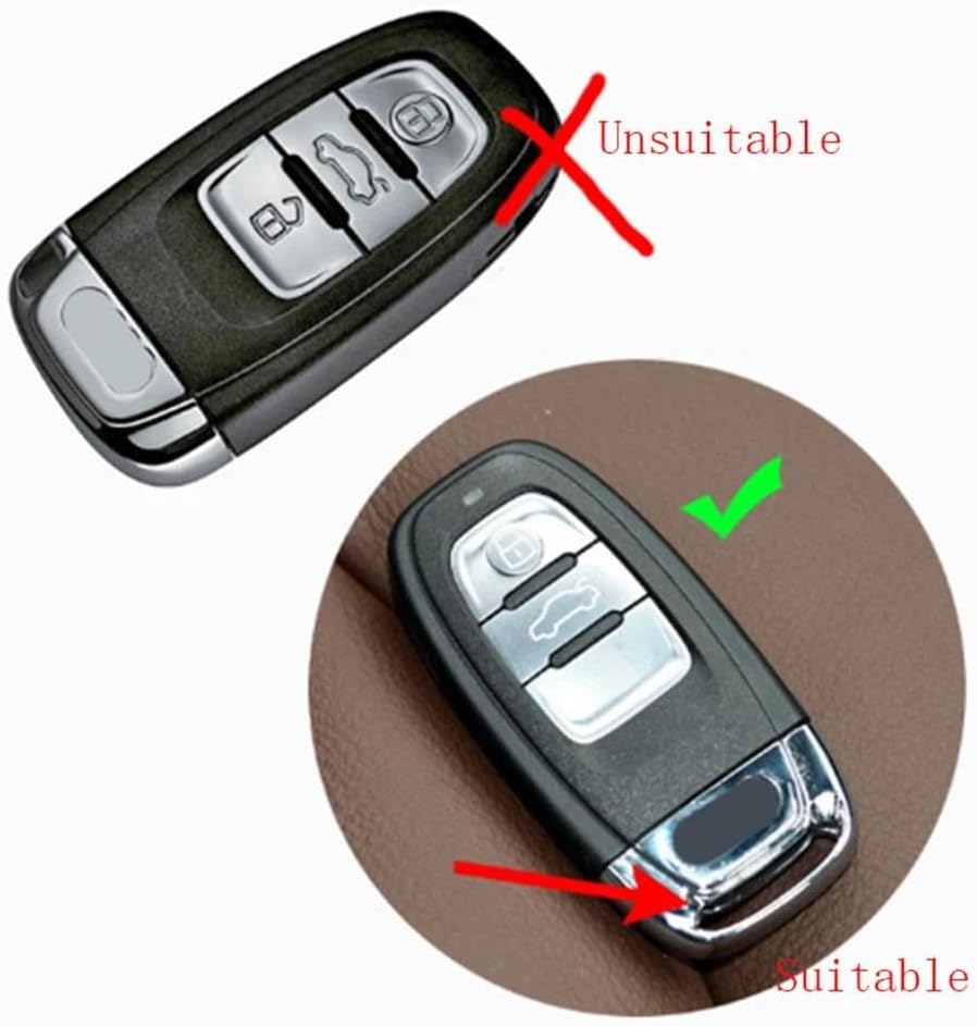 キーカバー 保護カバー キーカバーホルダーチェーン に適合する A1 A3 8V A4 B8 B9 A5 A6 C7 A7 A8 Q