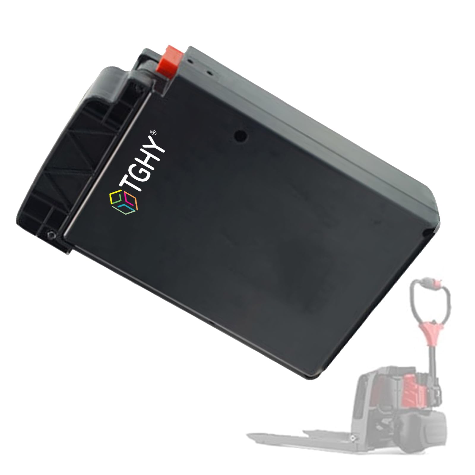 TGHY Transpallet Elettrico a Batteria da 24V 20AH | Scheda BMS integrata per carrelli elevatori elettrici F3 e F4, carrelli elevatori manuali resistenti all'acqua, batteria