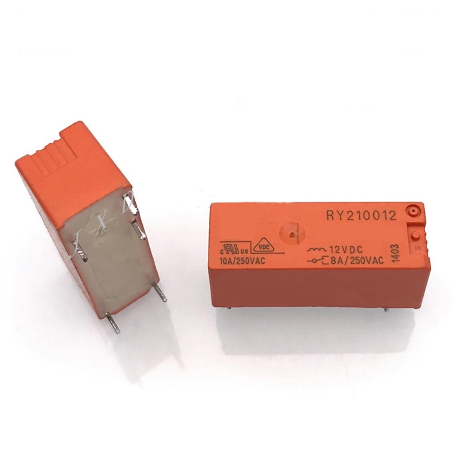 Relais 12V RY210012 10A à 5 broches pour circuit imprimé - 2