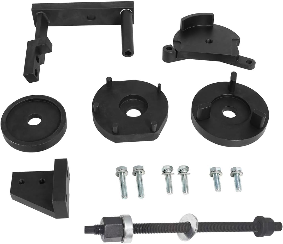 DPTOOL Kit d'extraction et d'installation de bague de transmission en caoutchouc compatible avec BMW E90 E91 E92 E60 E61 F07 F10 F11 F01 F02 E84 Outil d'installation 221040