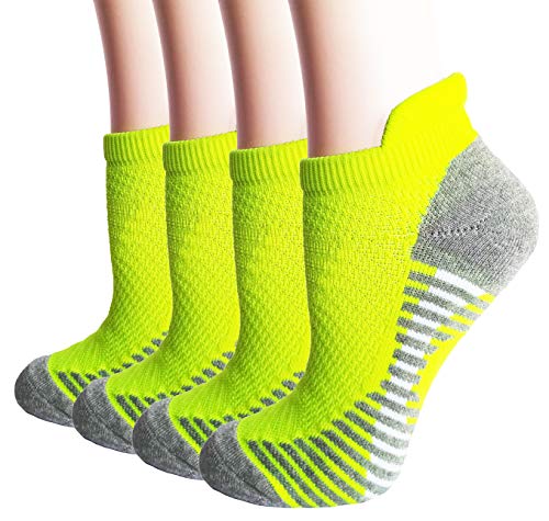 Women's Ankle Running Socks Athletic Cushion Socks 4 to 6 Pack