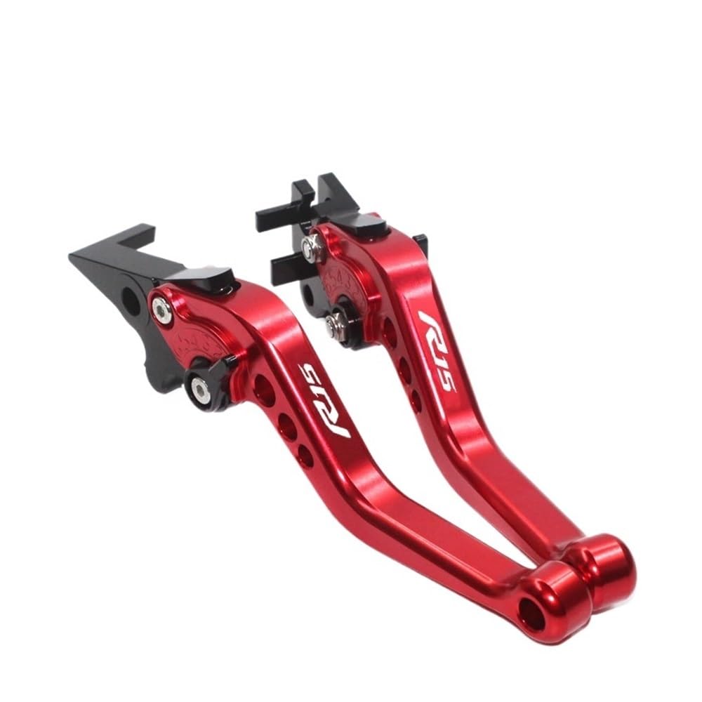 Wghposqtj Red Hand Brake Clutch Levers Motorcycle Accessories For R15 V3 2017 2018 Adjustable Brake Handle Clutch Levers Bar Lever