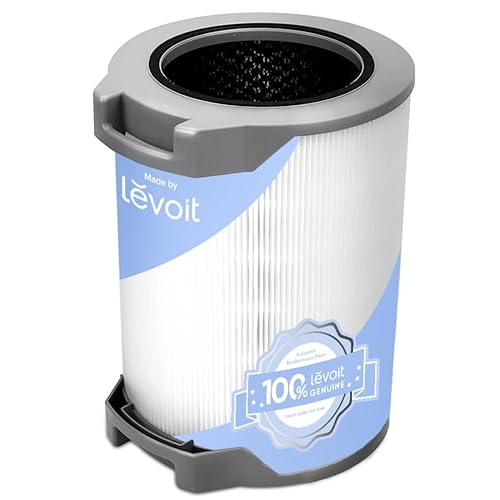 Miniatura 8 de LEVOIT LV-H135 Filtro de repuesto, filtros purificadores de aire auténticos, carbón activado de alta eficiencia para eliminar humo, olor, alérgenos,