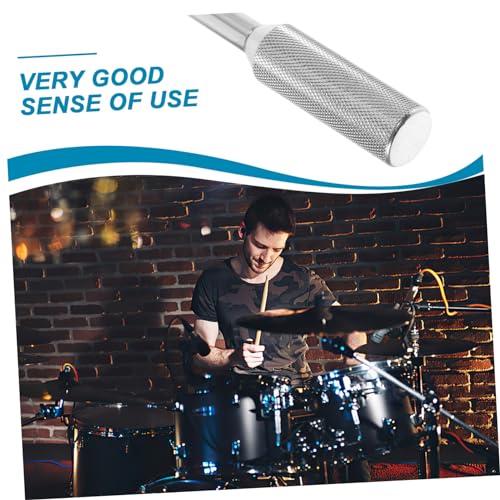 Soporte ajustable para cowbell Abaodam, soporte metálico con varilla doble para batería y percusión miniatura 6