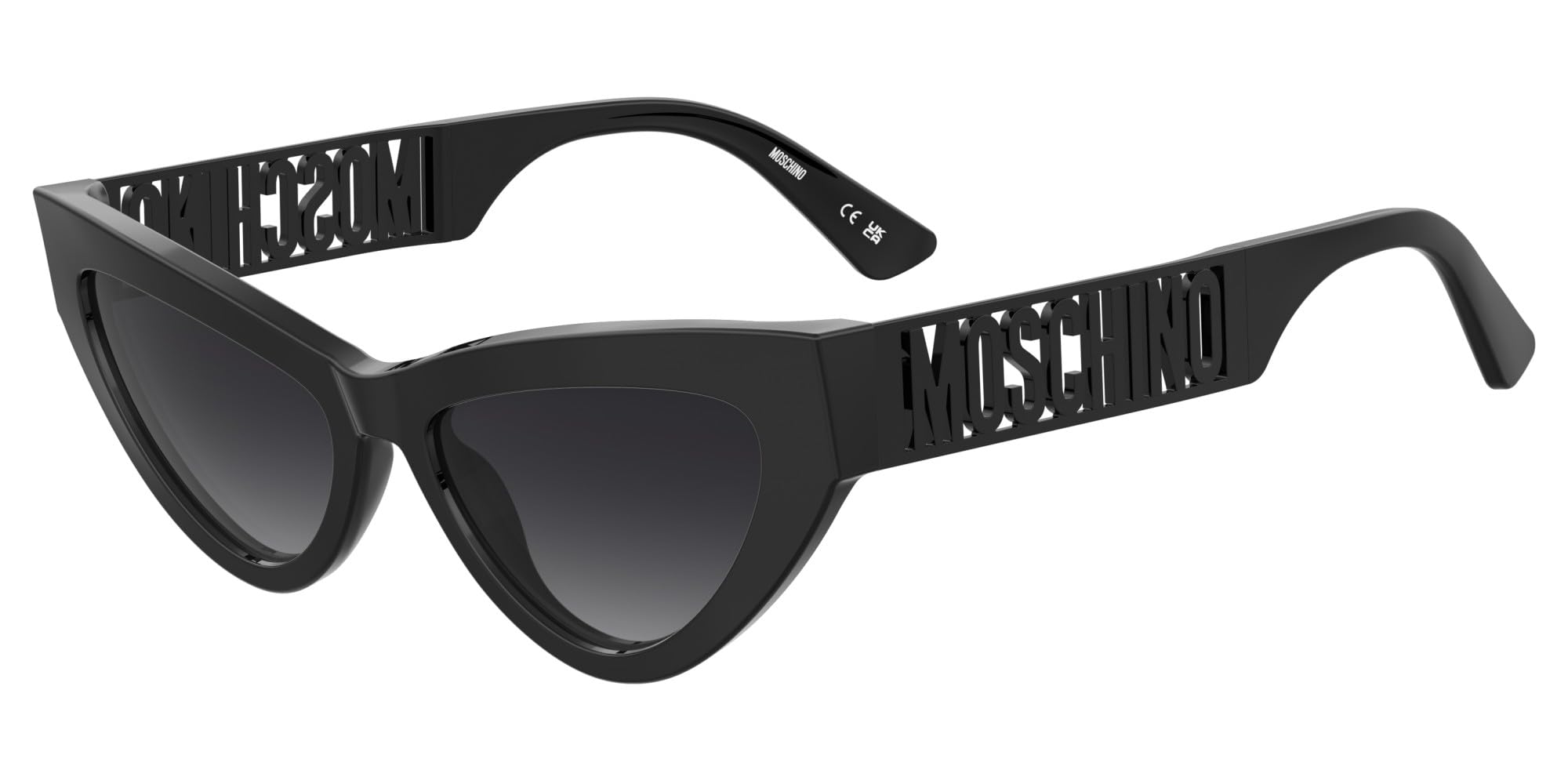 Moschino MOS170/S BLACK/DARK GREY SHADED 55/17/140 women Sunglasses