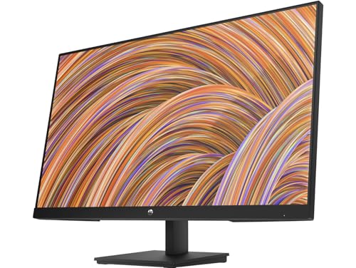 Image of HP Series 3 Pro 27 inch FHD IPS Monitor with 5ms Response Time | Anti Glare, Flicker Free, VESA Mount (100 x 100 mm), Displayport, HDMI & DKZ, Black Color