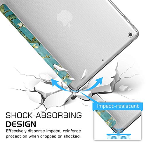 Image of DuraSafe Cases for iPad 8.3 Inch Mini 6th Gen [ Mini 6 2021 ] A2567 A2568 A2569 MK7M3HN /A MLWL3HN /A MK7R3HN /A MK7P3HN /A MLWR3HN /A MK7X3HN /A MK7V3HN /A MK893HN /A MK8E3HN /A Printed Flip Cover- Blossom