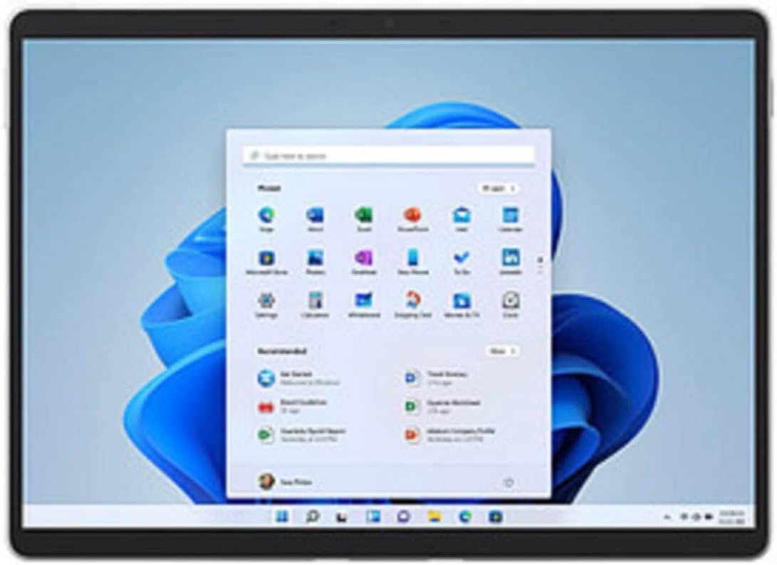 Microsoft Surface Pro 8 13" 256GB SSD Intel Core i5-1145G7 16GB RAM Windows 11 Pro LTE 4G Platino Ricondizionato