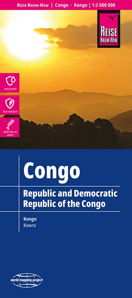 Congo (1:2.000.000) by  Reise Know How - 9783831771912