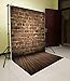 Daniu Brick Wall Vinyl Photo Background Children Photo Studio Retro Photography Backdrops Wood Floor 5x7FT BJ257