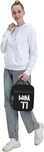 Miniatura 7 de Luka #77 Doncic - Bolsa de almuerzo aislada, impermeable, reutilizable, bolsas de hielo para adultos