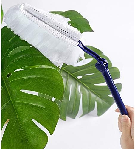 JEBBLAS Disposable Duster Refills Duster Heads Microfibre Hand Duster with 20x Duster for Blinds PC Keyboard Office Desk Dresser car Dashboard