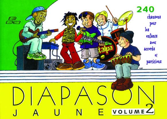 Diapason jaune - Volume 2 anthologie officielle des Presses d'Île-de-France