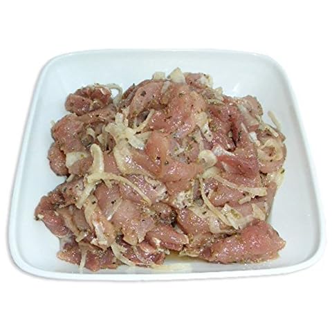 Landmetzgerei Schiessl Gyros - bratfertig gewürzt mit Zwiebel 1000g I Hausmacher Fleisch Glutenfrei, Lactosefreies Schweinefleisch, Spitzenqualität aus eigener Schlachtung, griechische Spezialität Cover