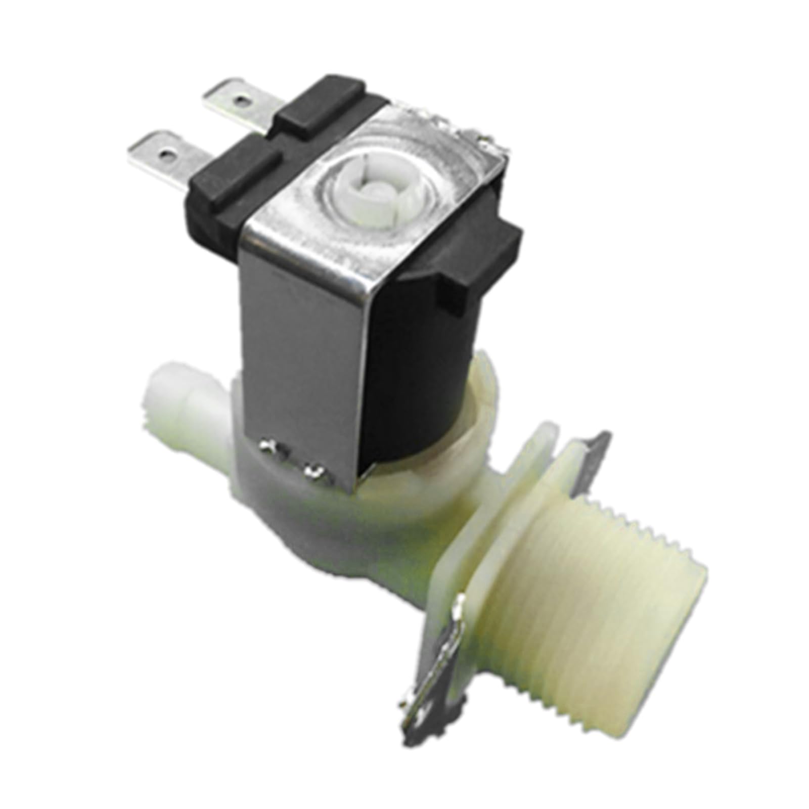 Lirrvb Ac220v Dc12v 24V Nylon Pa Parallel One-Way Electric Solenoid Water Inlet Electromagnetic Supply Solenoid