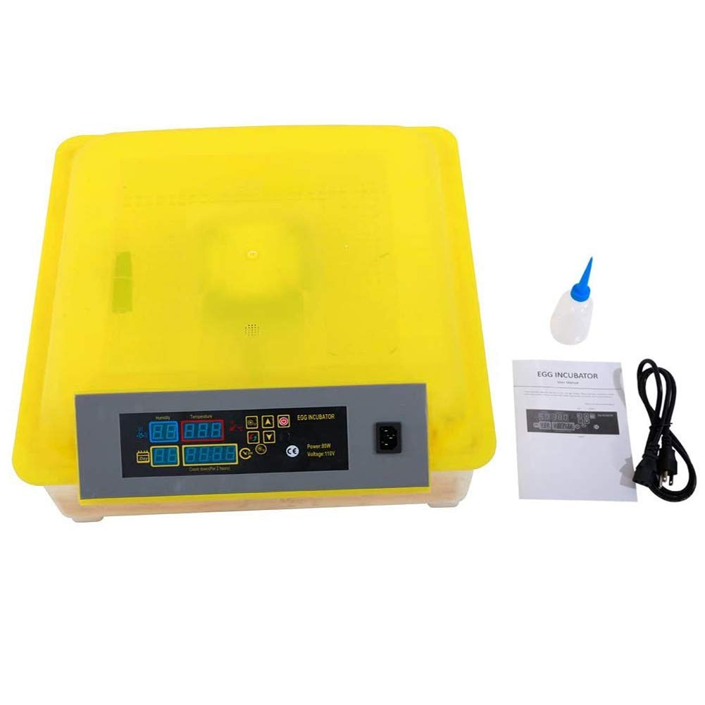 Amazon.co.jp: 卵孵卵器、56卵孵化機自動回転家禽孵化器温度制御