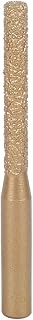 Diamond Router Bits, Golden Brazed Straight Shank, for Edge Cutting of Stone, Marble and Granite, Quartz Stone, Artificial Stone (6.35 * 5 * 65mm)