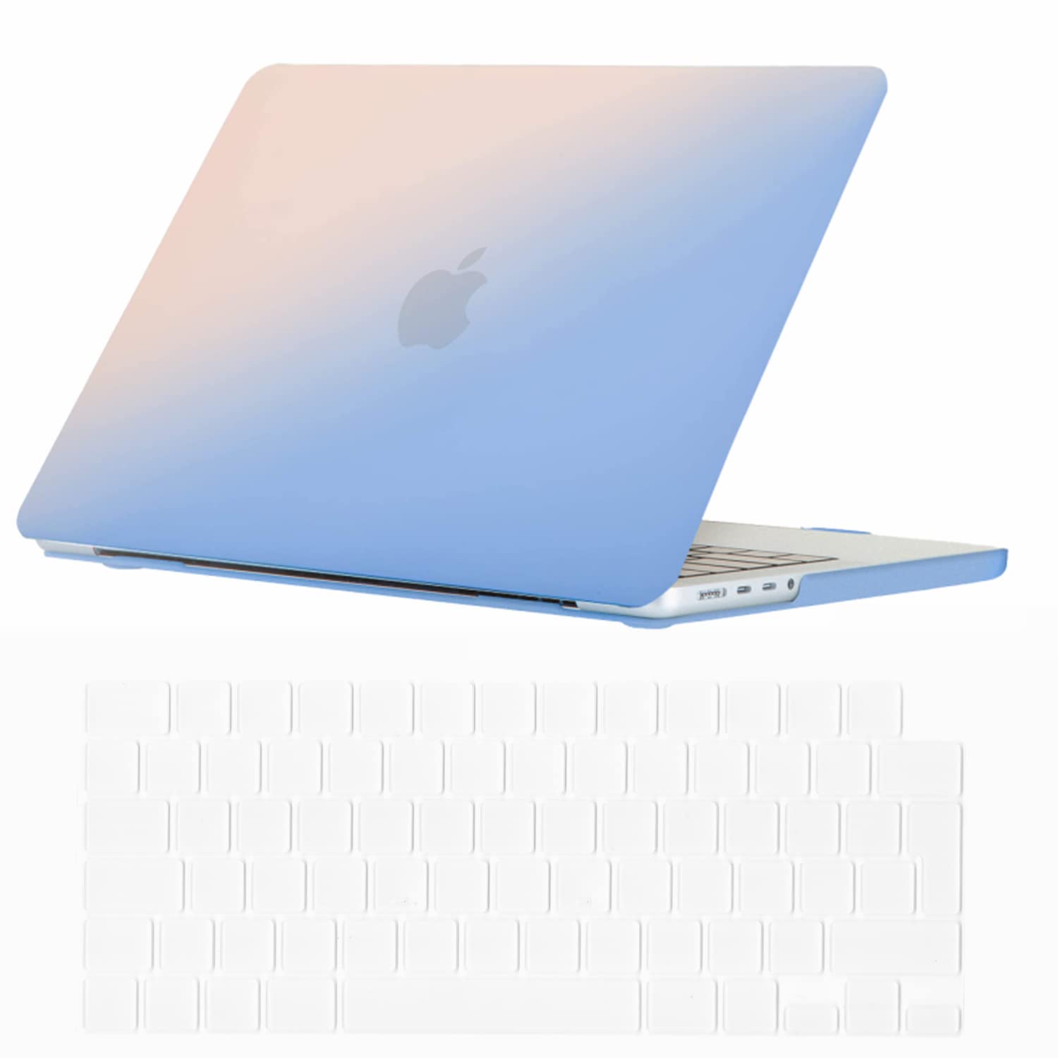 Se7enline Compatible with 2025 2024 2023 2022 2021 MacBook Pro 14 inch Case Hard Shell Laptop Cover for Macbook Pro A2918 A2992 A3112 A3401 A2779 A3434 M5 M4 M3 M2 M1 &TPU Keyboard Skin,Midnight Green — view 17