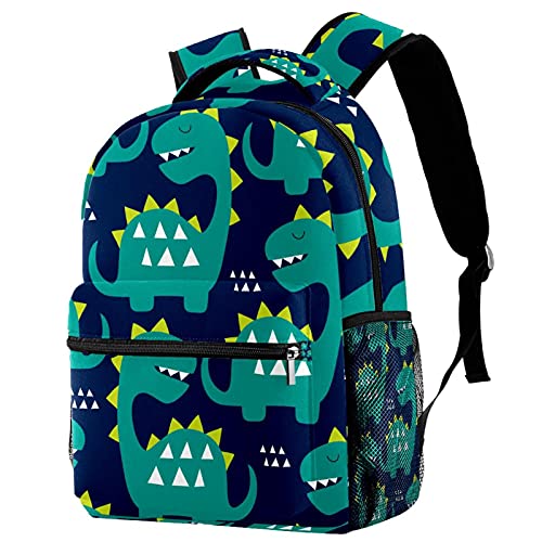 Sac à dos dinosaure bleu marine pour ordinateur portable enfant