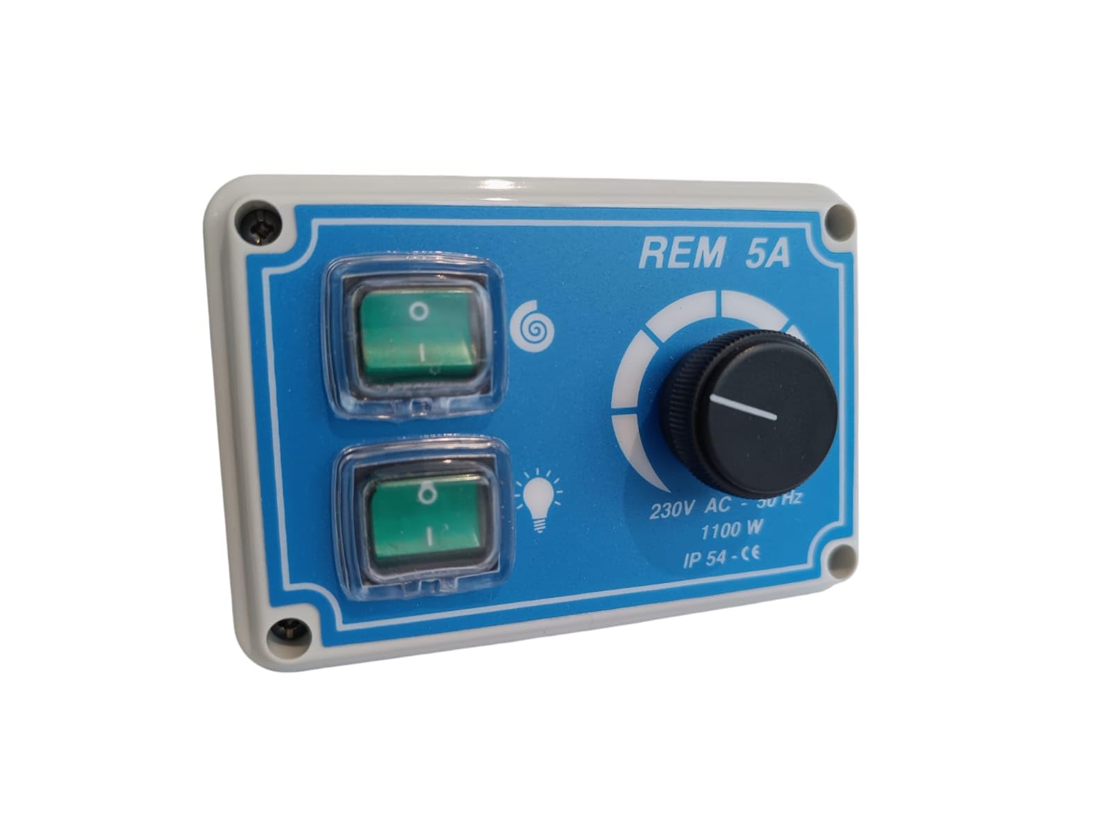 REGOLATORE DI VELOCITA' PER MOTORI MONOFASE PER CAPPE ASPIRANTI (REM 5A)