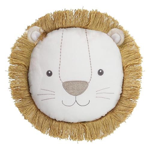 MON AMI Leopold Lion Décor Pillow – 14” |Plush Stuffed Animal Hugging Pillow, Decorative Cushion for Child’s Nursery, Bed & Cute Couch or Room...