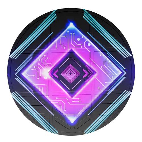 Image of Foldable VR Mat - 39.5 inch Foldable Large Virtual Reality Mat Helps Determine Direction and Position of Your Feet During Game (Purple)