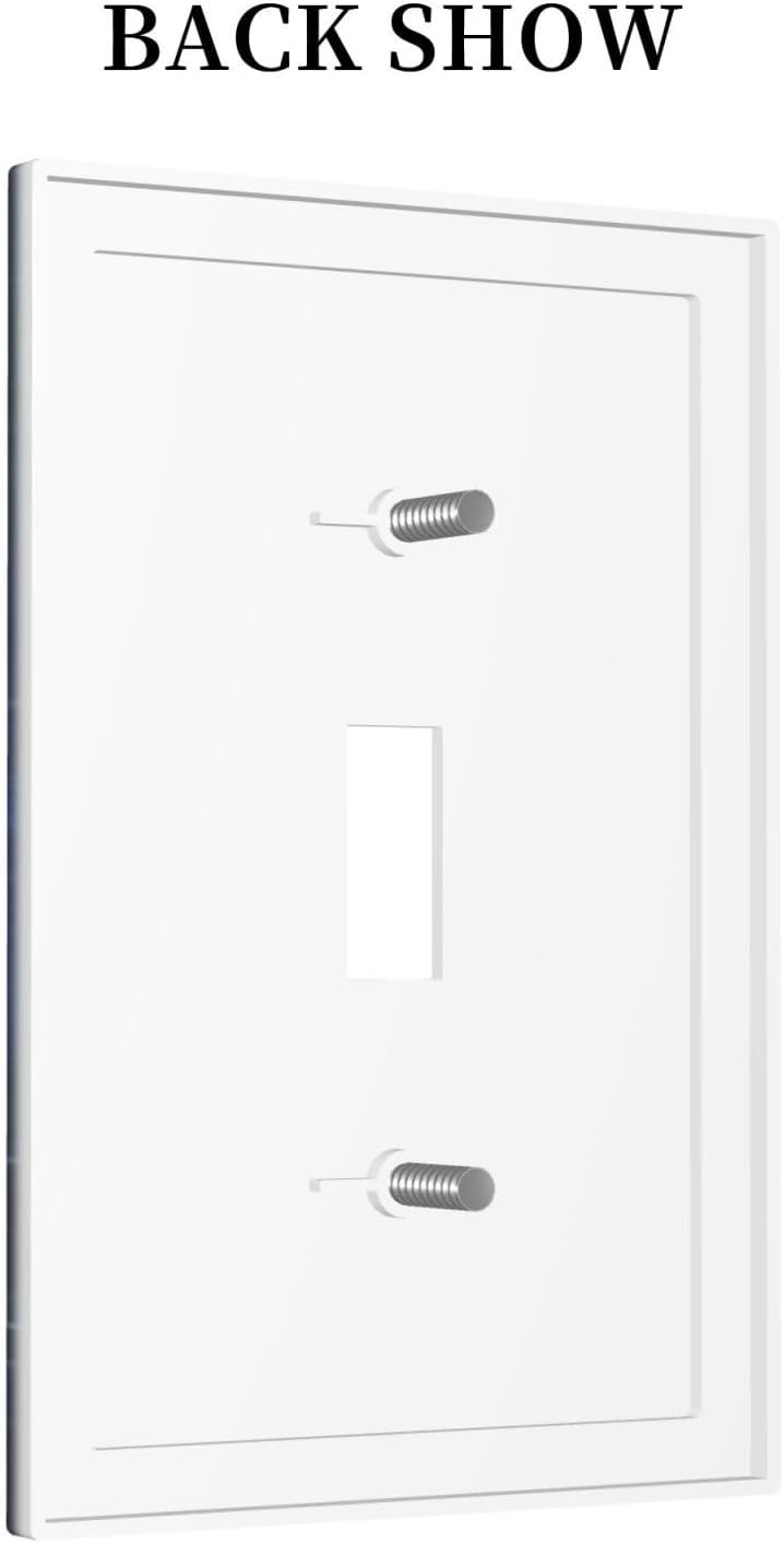 Fantastic Nebula 1 Gang Single Toggle Wall Plate Aerospace Starry Sky Universe Light Switch Cover Galaxy Cosmos Outer Space Decorative Switchplate Outlet Cover Milky Way Decorative Receptacle