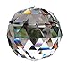 Produktbild Weikeya Kristallkugel 8CM Prismen-Anhänger sonnenfänger Aufhängen Kristallball Feng Shui Zuhause Hochzeit Party Dekoration aufhängen Fensterdeko