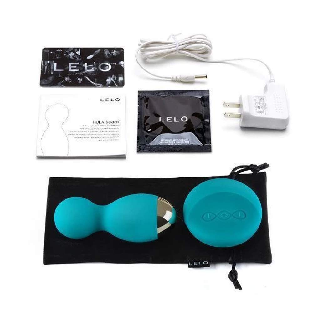 LELO HULA Beads Palline vaginali vibranti e telecomandabili, Black