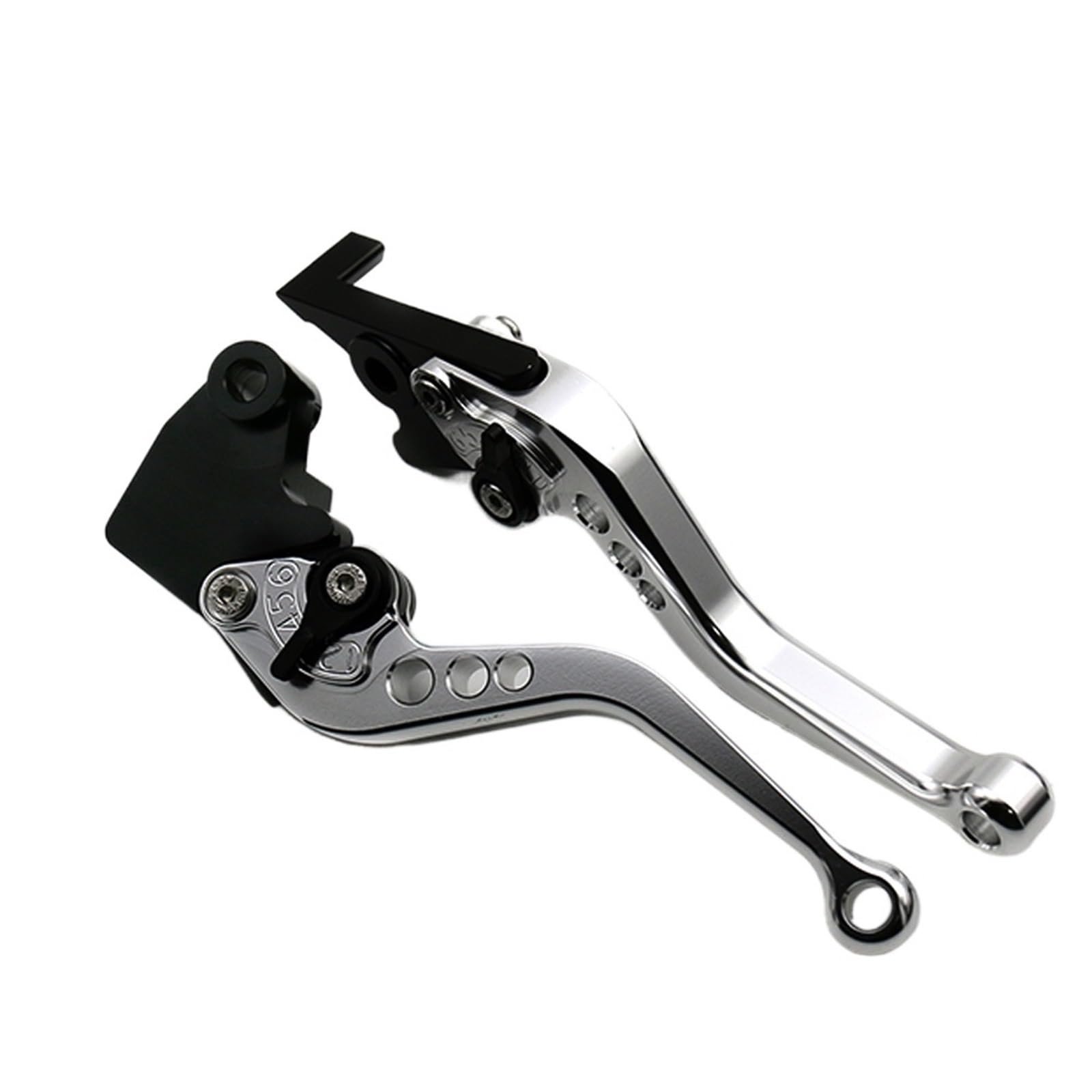 Pbqenxb Break and Clutch Levers for Thruxton 2016-2018 for Bonneville T120/Black/Nero/T100 2016-2019 Motorcycle Long/Short Brake Clutch Levers