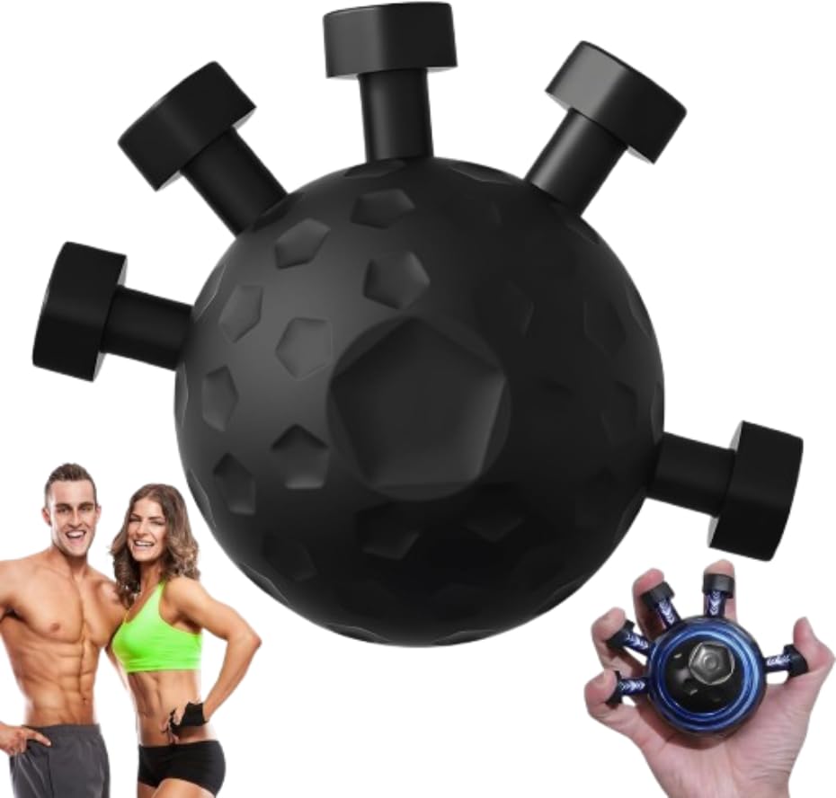 Eagle Claw Hand Grip Strengthener Ball | Finger Grip Trainer for Musicians, Athletes & Climbers | Ergonomic Grip Exercise Ball for Strength, Rehab & Stress Relief | Washable Hand Gripper with Box.-image-7