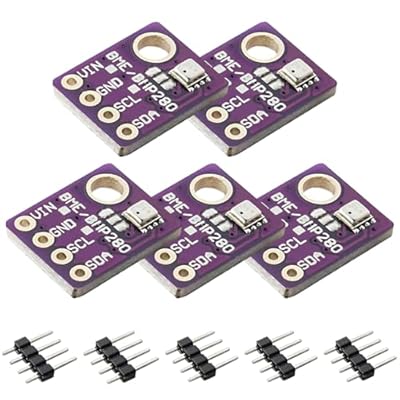 ARCELI 5 pcs BME280 Módulo Sensor Barométrico Digital 5V, Módulo Sensor de Temperatura y Humedad Presión Temperatura Humedad Módulo Board IIC I2C para Arduino Raspberry Pi | Ya disponible en tu tienda friki favorita! En mundofriki.es!