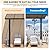 AECOJOY 14' x 10' Gazebo for Patio, Hard Top Lean to Gazebo Pergola Carport, Freestanding Shelter Pergolas and Gazebos Clearance with Patio Roof, Wall-Mounted Heavy Duty Awnings for Patio, Decks
