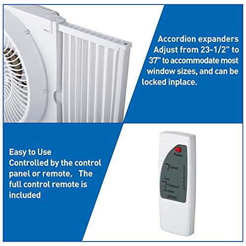 Reviews for Shinic 9 Inch Twin Window Fan with Remote BestViewsReviews