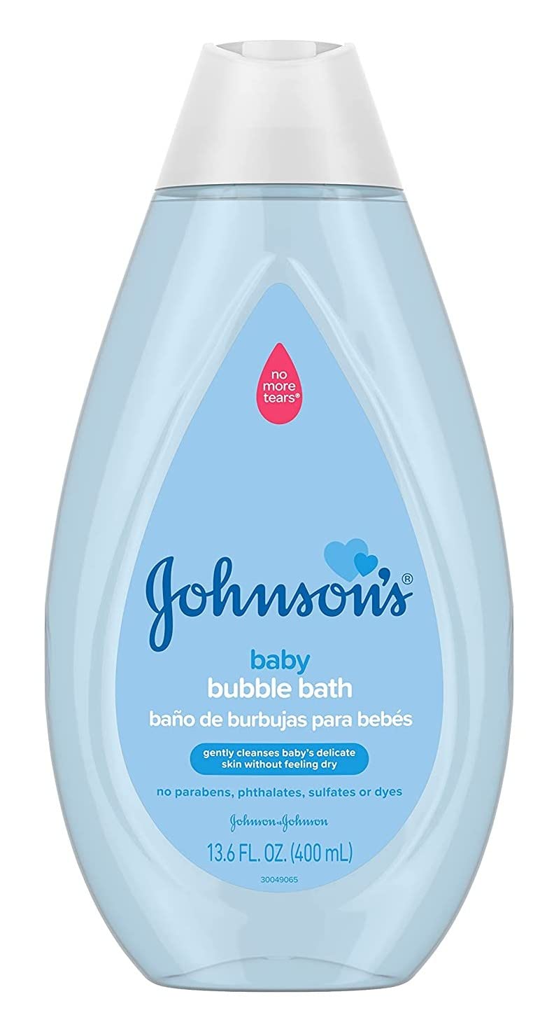 Johnsons Baby Bubble Bath 13.6 Ounce (400ml) (Pack of 3)