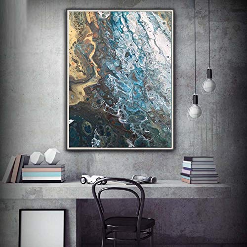 Impression abstraite moderne sur toile décoration salon maison 50x70