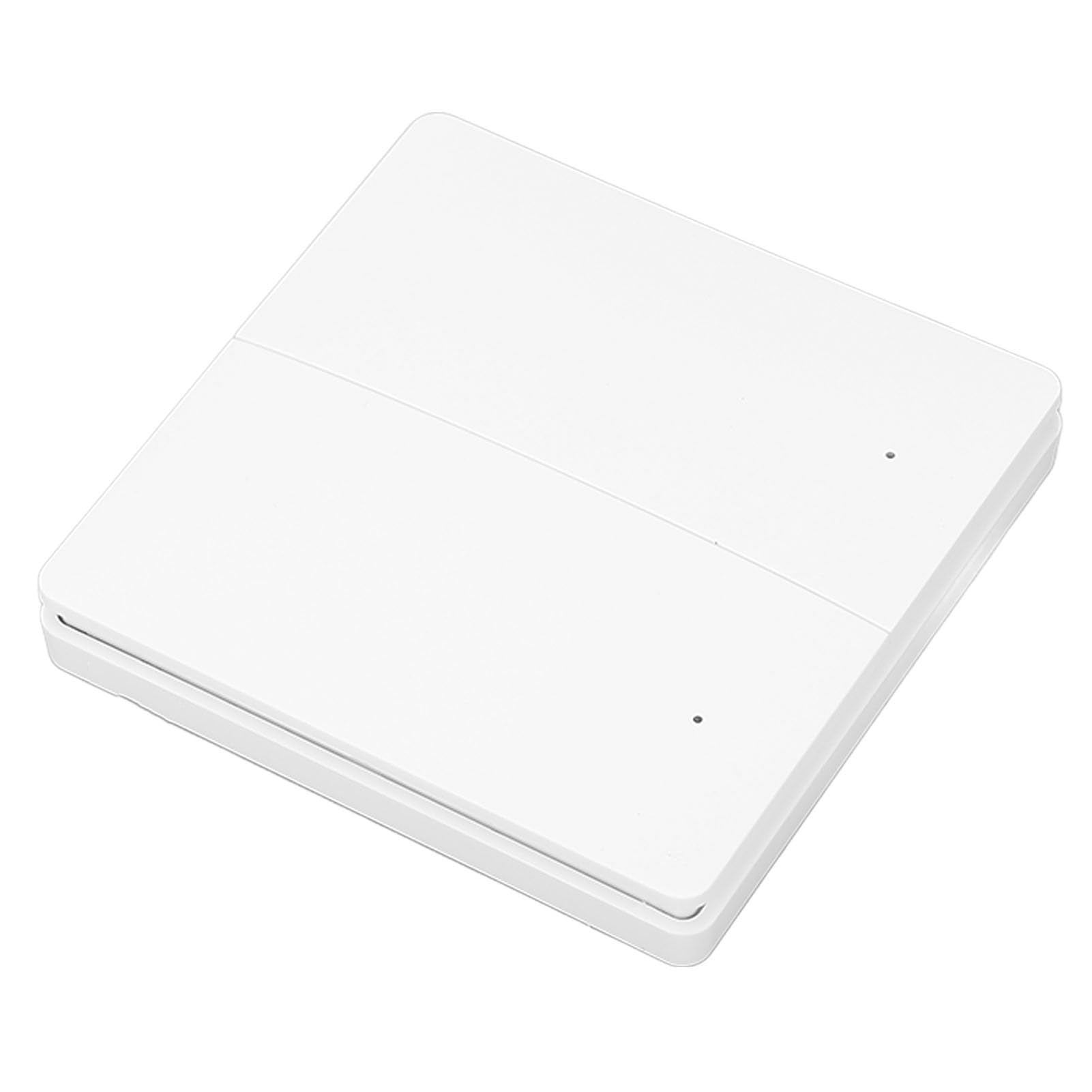 Interruptor de Luz WiFi 2 Gang Inalámbrico Sin Batería Control